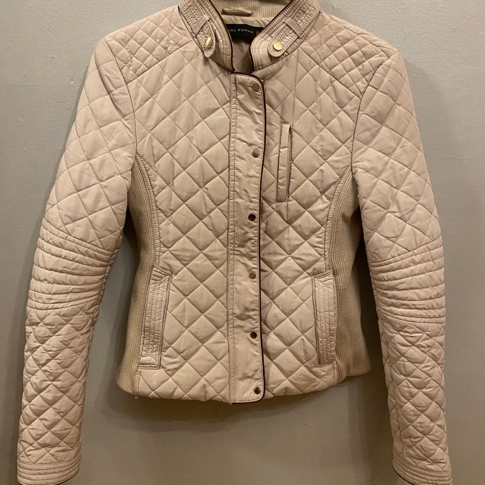 Zara Women’s Bomber Quilted Jacket